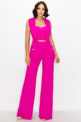 Fuchsia Ana sofia Set