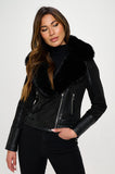 Black Furry Jacket