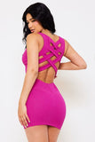 Roxana Fuchsia Dress